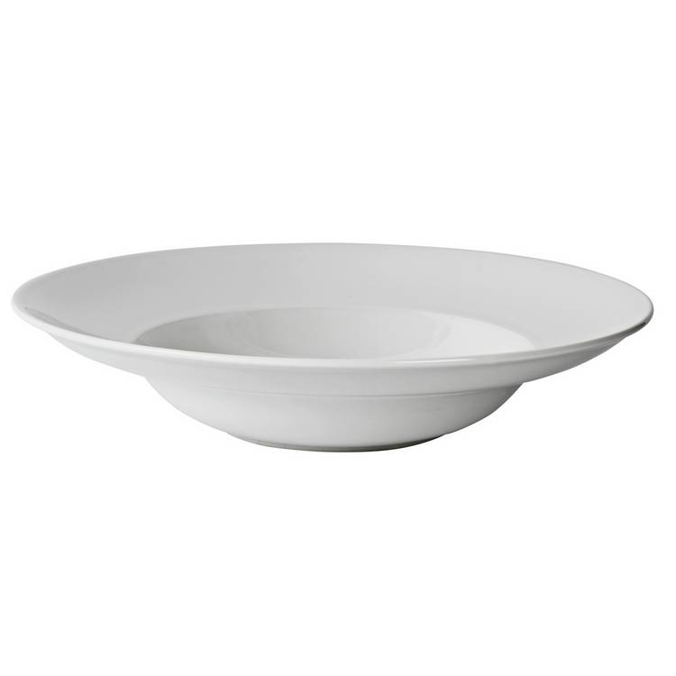 Argos Home set of 4 large porcelain pasta bowls (British brand)