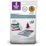 Argos Medium Flat Vacuum Storage Bag 4 Piece Set- Buy online at McGrocer
