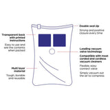 Protect & Store medium vacuum bags 4 pack, imported from the UK