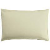 Argos Home cream standard pillowcase pair, percale weave - UK version