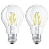 Osram filament LED bulb 6W twin pack - British product