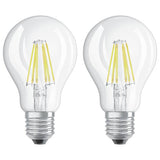 Argos Osram 6W Filament LED Classic Glass GLS Bulb Twin Pack- Buy online at McGrocer