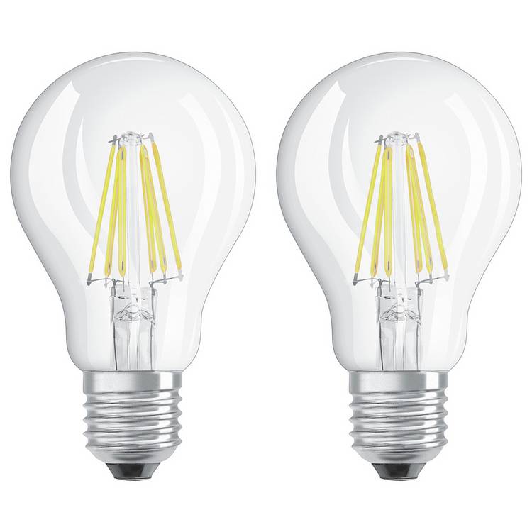 Osram filament LED bulb 6W twin pack - British product