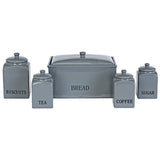 Argos Argos Home Bistro Ceramic Storage Set - Grey- Buy online at McGrocer