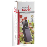 Kitchen Devils 5 Piece Knife Block - British product