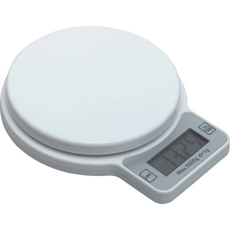 Argos Home digital kitchen scale white compact - British product