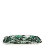 Harrods Harrods Bone China Toile Trinket Tray Tableware (25cm x 15cm)- Buy online at McGrocer