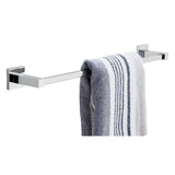 Habitat rectangular wall mounted towel rail chrome 45.8cm, UK version