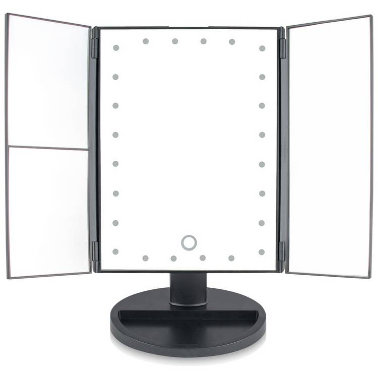 Rio 24 LED touch dimmable make-up mirror, UK version