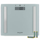 Argos Salter Compact Glass Body Analyser Bathroom Scales - Silver- Buy online at McGrocer