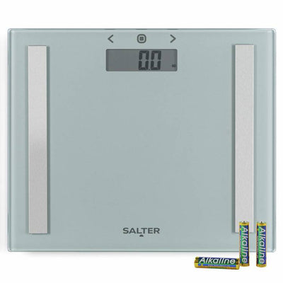 Argos Salter Compact Glass Body Analyser Bathroom Scales - Silver- Buy online at McGrocer