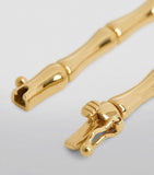 Anita Ko yellow gold bamboo necklace, imported from the UK