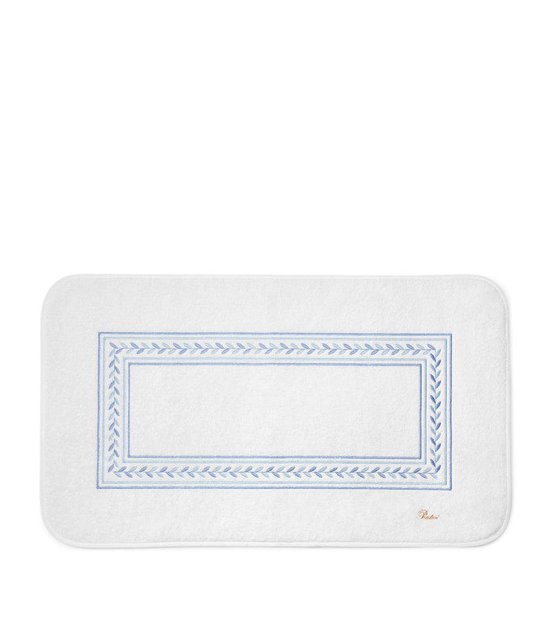 Pratesi cotton bath mat Impero 20x35cm - British product