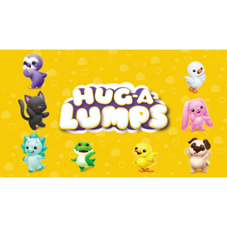 Hug-A-Lumps Dinosaur plush toy Delilah S1, imported from the UK
