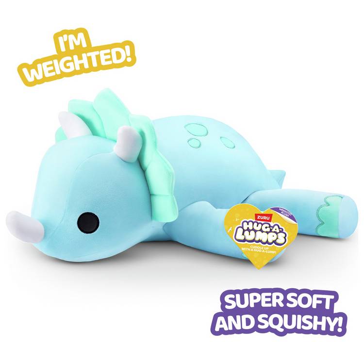 Hug-A-Lumps Dinosaur plush toy Delilah S1, imported from the UK