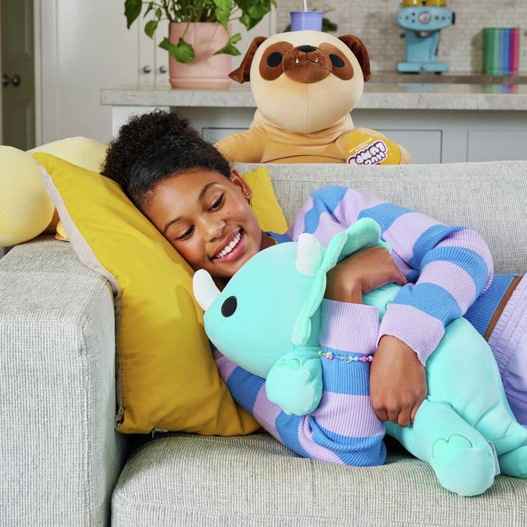 Hug-A-Lumps Dinosaur plush toy Delilah S1, imported from the UK