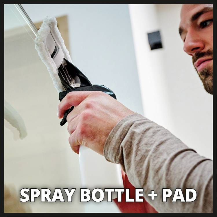 Einhell BRILLIANTO cordless window cleaner, imported from the UK