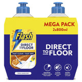 Flash floor cleaner lemon twin pack 800ml - British product