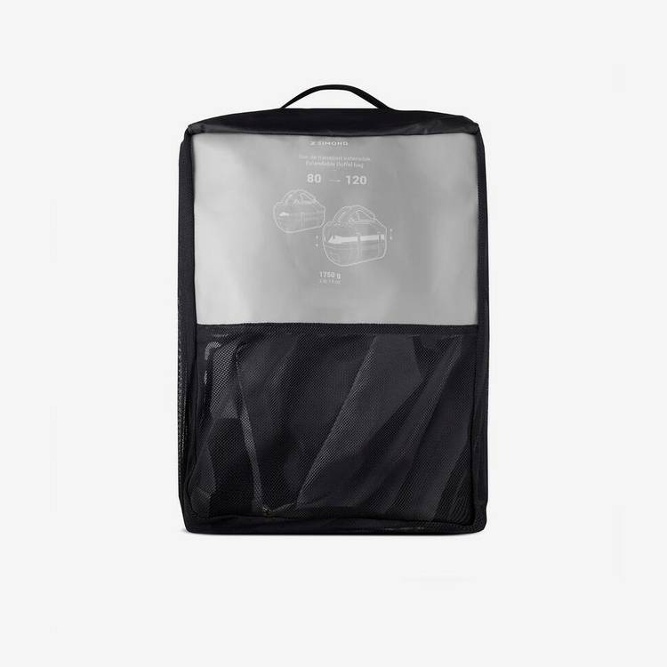 Decathlon expedition duffle bag 80-120L grey, UK version