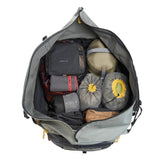 Decathlon expedition duffle bag 80-120L grey, UK version