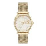 Olivia Burton watch white dial gold mesh strap 30mm - British product