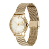 Olivia Burton watch white dial gold mesh strap 30mm - British product