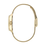 Olivia Burton watch white dial gold mesh strap 30mm - British product
