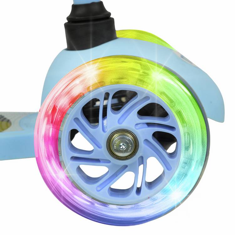 Bluey tilt and glo light up scooter with lights, imported from the UK