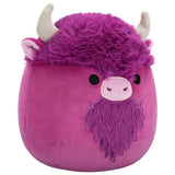 Squishmallows plum bison plush 7.5 inch, imported from the UK