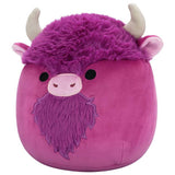 Squishmallows plum bison plush 7.5 inch, imported from the UK