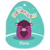 Squishmallows plum bison plush 7.5 inch, imported from the UK