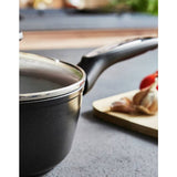 Morphy Richards 3 piece aluminium saucepan set, UK version