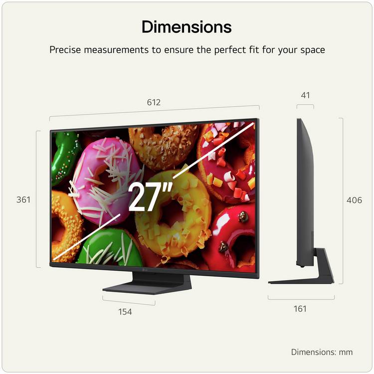 LG Smart TV 27LB70006LA 27 inch, UK version