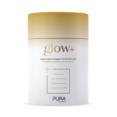Pura Collagen Glow+ Avansert Kollagen Plus Formel Usøtet Pulver 284g