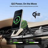 Belkin Qi2 MagSafe car charger black, imported from the UK