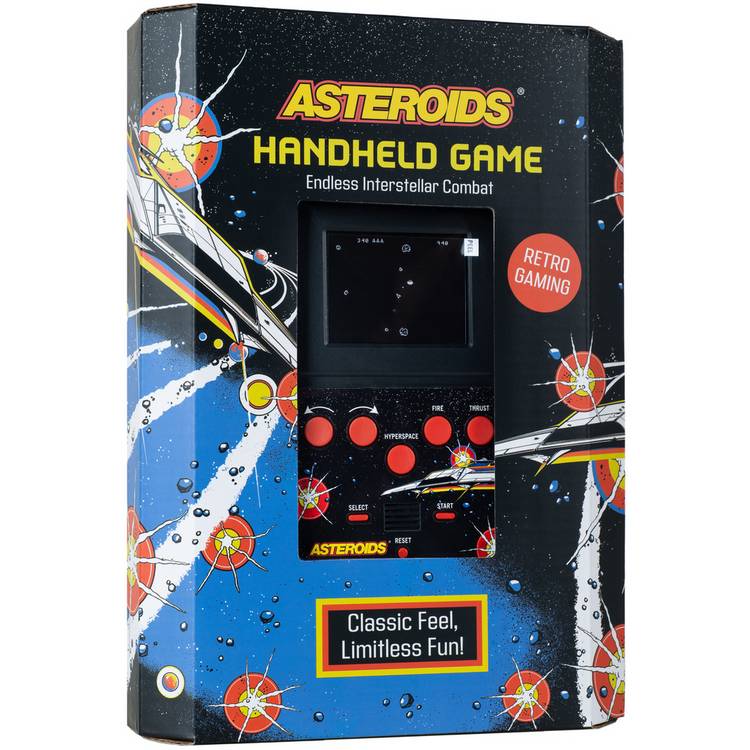 Fizz Asteroids Handheld Game Black, UK version