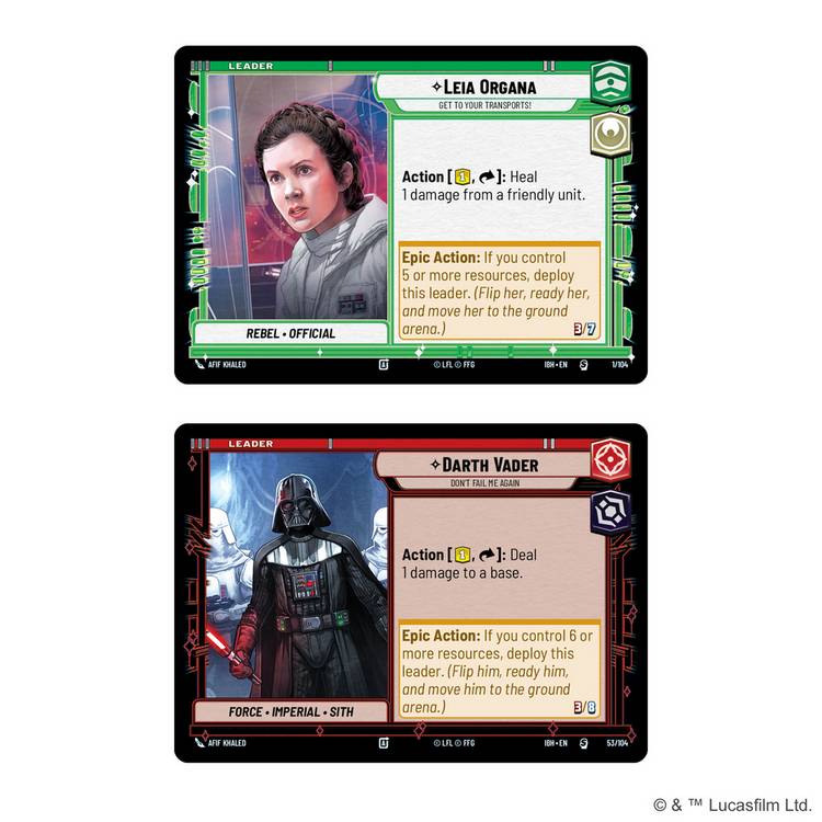 Fantasy Flight Games Intro Battle Hoth card game (British brand)