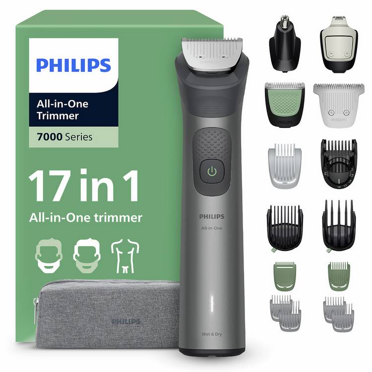 Philips Series 7000 Multigroom 17-in-1 trimmer - British product