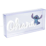 Stitch Ohana blue LED neon light 30cm, British product