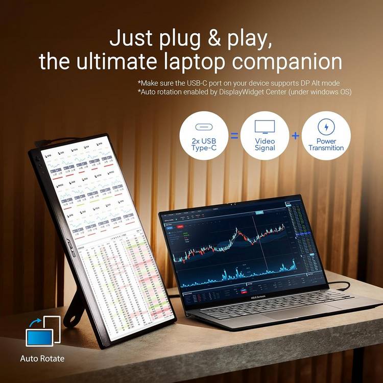 ASUS ZenScreen MB169CK 15.6 inch portable monitor, UK version