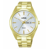 Argos Lorus Mens Silver White Dial Gold Colour Bracelet Watch- Buy online at McGrocer