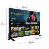 Toshiba 43 inch 4K UHD smart TV Fire TV, UK version