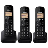 Argos Panasonic KX-TGB613 Cordless Phone with Shock Resistant Triple Handset Pack- Buy online at McGrocer