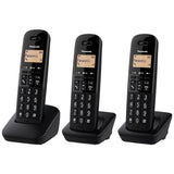 Panasonic cordless phone triple handset pack - British product