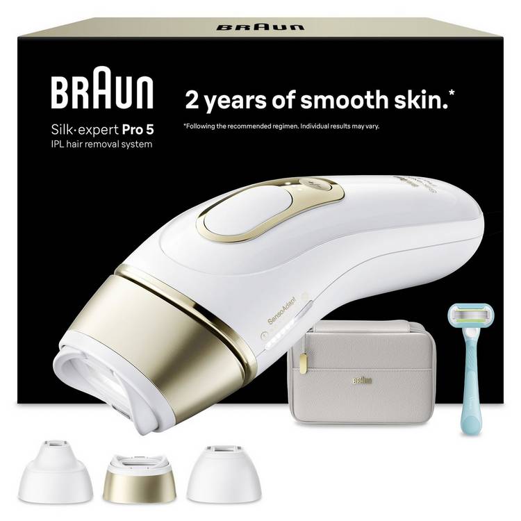 Braun Silk-Expert Pro 5351 IPL hair removal device (British brand)