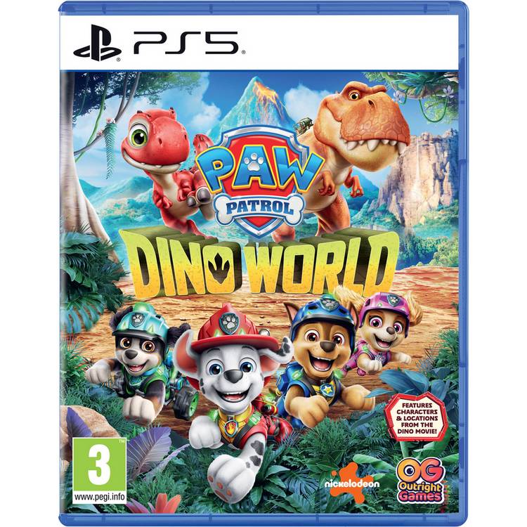 PAW Patrol Dino World PS5 game - British product