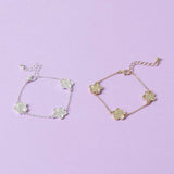 Flitzy Kids BFF flower charm bracelet set adjustable (British brand)