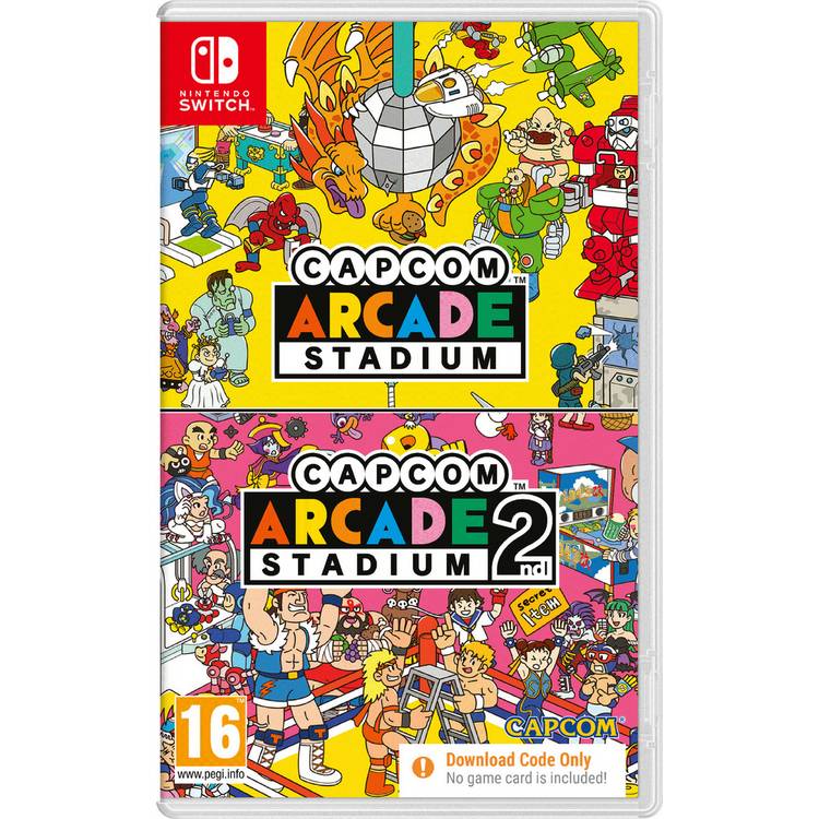 Capcom Arcade Stadium Bundle for Nintendo Switch, UK version