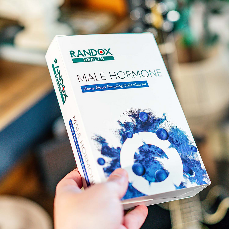 Male hormone QuickDraw home test kit - British product