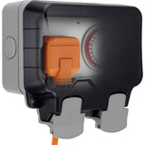 Argos BG 1 Gang Weatherproof Timer Socket Grey- Buy online at McGrocer